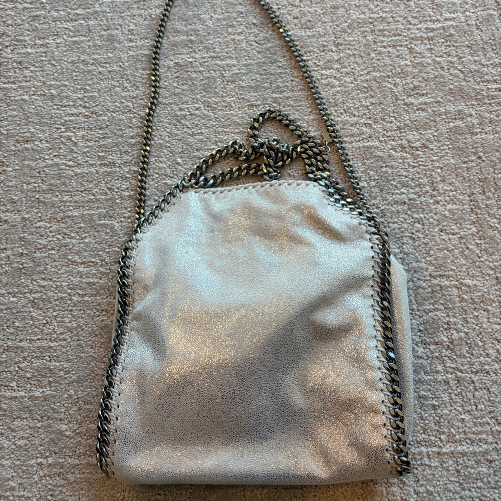 Stella McCartney Silver Mini Falabella